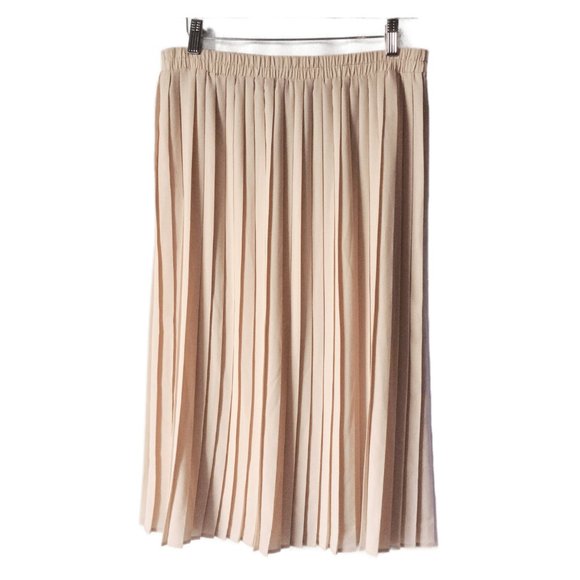 Seventy Pleated A-Line Midi Skirt - Size 44 (M) - Picture 1 of 4